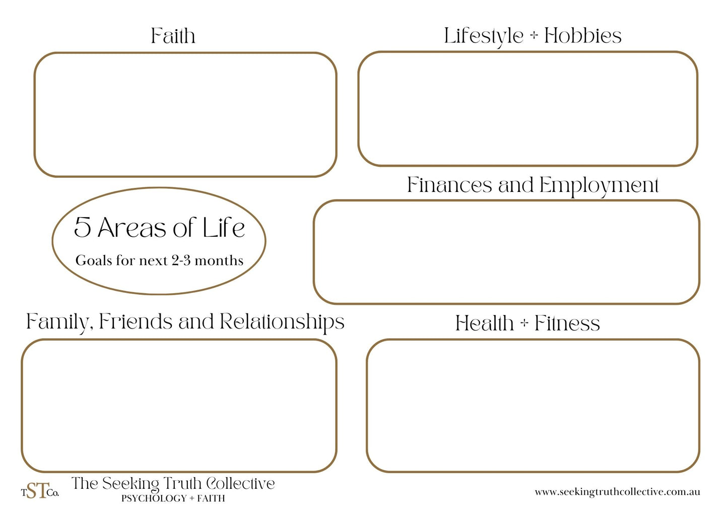 Free Faith Based Goal Setting Sheet