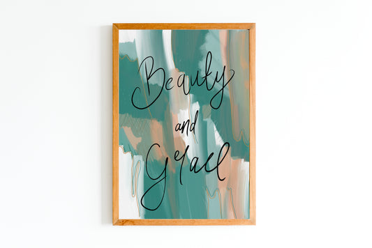 Beauty and Grace Art Print